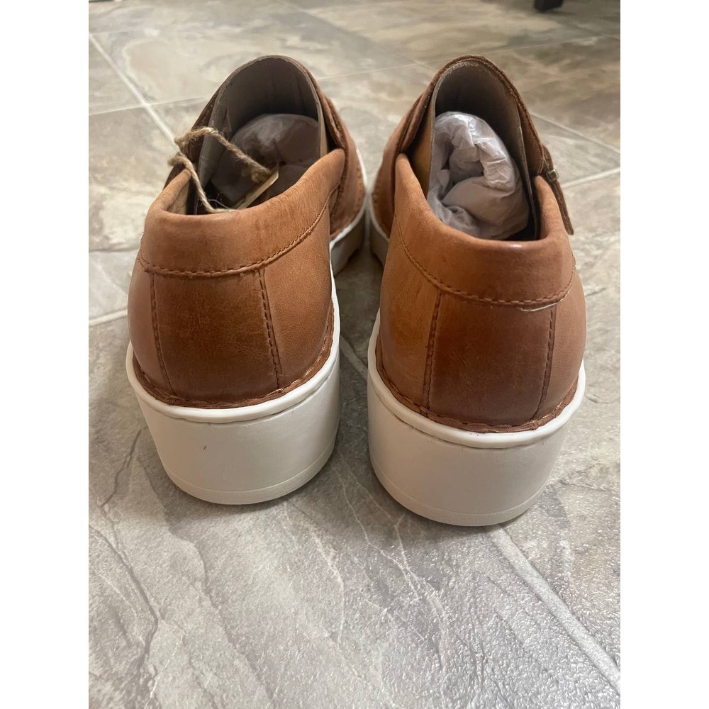 Born Contessa Loafers Womens 10 Brown Leather Slip On Shoes - Picture 5 of 10